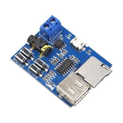 China TF Card U Disk MP3 Format Decoder Board Module Amplifier Decoding Audio Player Other for sale