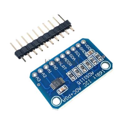 China 16 Bit I2C ADS1115 Module ADC 4 Channel With Pro Gain Amplifier RPi Other for sale