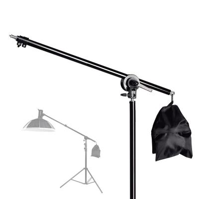 China Photography Photo Studio Light Kit Arm Cross Support With Weight Bag Photo Studio Accessories Extension Rod 75 -135cm Tp70145 for sale