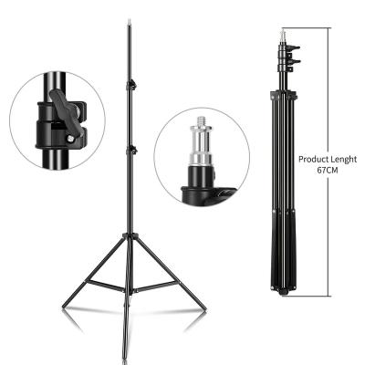 China PORTABLE 2m (79in.) Folding Tripod Stand Telescopic Adjustable Tripod With 1/4 Screw For Photo Studio for sale