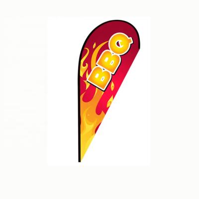 China Outdoor Advertising Waterproof Cheap Flying Teardrop Flag, Beach Flag for sale