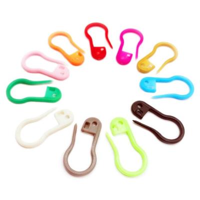 China Colorful Plastic Dry Cleaning Safety Pins For Stich Markers Craft DIY Kids Use for sale