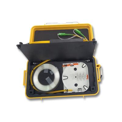 China Launcher OTDR 500m Explosion Proof Multimode Fiber 850/1300nm Yellow Waterproof Box With LC/SC Customized Connector for sale