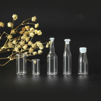 China Creative Mini Glass Bottle Electronic Home Vase Decoration Doll Room Accessories Toy DollLand Miniature Toy Model for sale