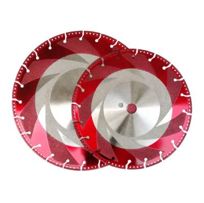 China Grinding 115/125/150mm Marble Vacuum Welded Universal Diamond Saw Blade Demolition Cutting Disc For Steel Metal Cast Stone Rebar for sale