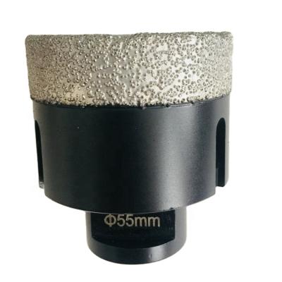 China For Porcelain Marble Tile Granite Ceramic Hole Drilling Vacuum Brazed Diamond Core Bit For Ceramic And Marble Welded Drill Bits M14 Hexagon Shank Tools for sale