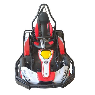 Cina China cheap price big power removable battery electric karting car mini cars go kart set in vendita