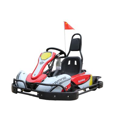 China Pedal Cheap Mini RC Mini Go Kart Go Karts For Kids Go Cart Adults 250W*2 Te koop