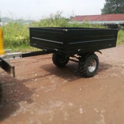 China High quality customized mini trailer steel camping car trailer off-road tire for sale