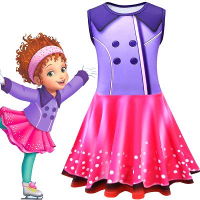 China Fancy Dress Nancy Cosplay Costume Kids Carnival Party Flight Sleeve Dress Dresses For Girls Nancy Dress Up Costume for sale