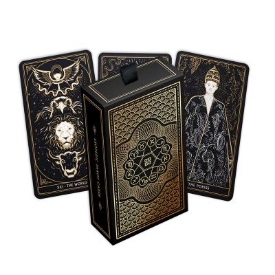 China Handmade Wholesale Custom Tarot Card Deck Set Printing Services With Boxes for sale