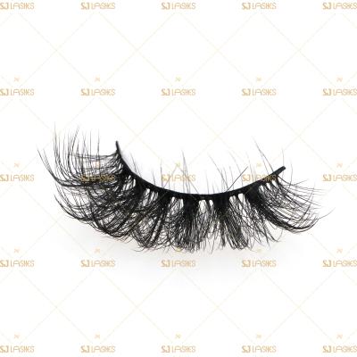 China 3D Eye Lashes Volume Cheap Natural Ready Stock Fake Eyelashes Super Curly Russian Silk Private Label With Eyelash Packing Box Paper BSC for sale