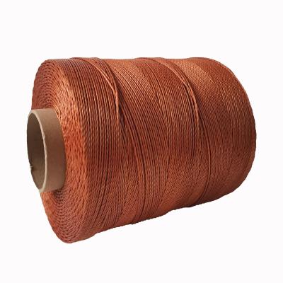 China High Tenacity Factory Direct Sale 1100dtex 2*3 Polyester Cord Soft 100% Polyester Yarn for sale