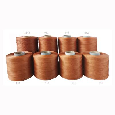 China High Tenacity Dimension Yarn 1100dtex 4*3 High Quality Stable Soft Yarn 1100dtex 4*3 Polyester Yarn for sale