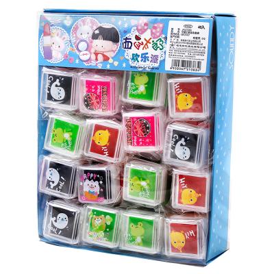 China Cute Cute And Convenient Cartoon Kids Reviews Teaching Supplies Students Safflower Encourage Seal Stamps Set for sale