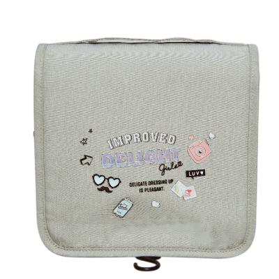 China Luminous Effect Women Makeup Bags Travel Cosmetic Organizer Waterproof Wash Bag Toiletries for sale