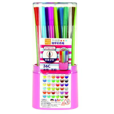 China With a Sharpener 36 Colors / Fineliner Pen Kids Graffiti Watercolor Marker Water Color Pen Set Multi Color Pen for sale