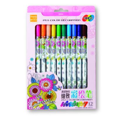 China Non - Toxic Eco - Friendly Plastic Twistable Pencil 12 Set Children Painting Pen for sale