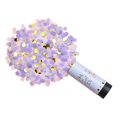 China NICRO Indoor Push Pop Confetti Snaps Smoke Confetti Cannon for sale