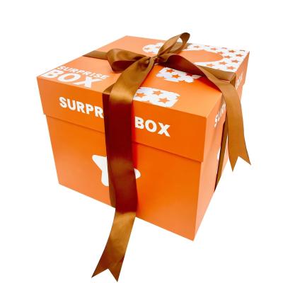 China Safe Original Designed Luxurious Festival Gift Mysterious Surprise Packing Box , Birthday Gift Box for sale