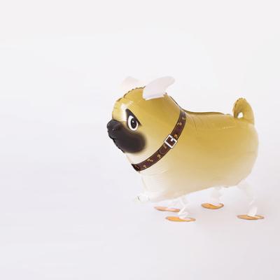 China Party Decoration Pet Balloons Magic Pug Pet Foil Balloon Walking Animal Party Supplies Baby Showers Birthday Decorations for sale