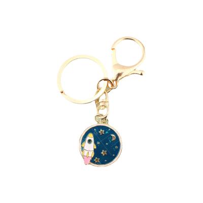 China Portable Custom Enamel Outer Space Universe Astronaut Spaceman Metal Lapel Enamel Pins for sale