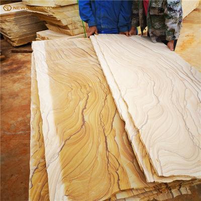 China Modern Hot Sale Sandstone Wall Stone Tiles Engineered Sandstone for sale