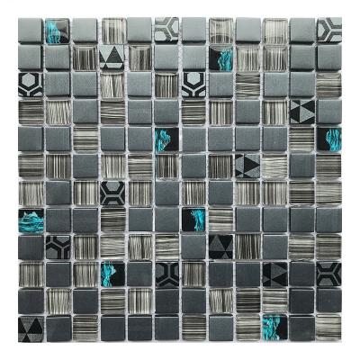 China modern high quality glass mosaic tile for decoration for sale