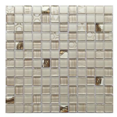 China Modern Glass Mosaic Tile Featured Wall Tiles For Home Decoration for sale