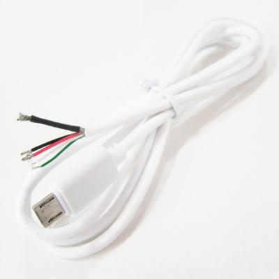 China Micro USB Camera to Open End Black Cable for sale