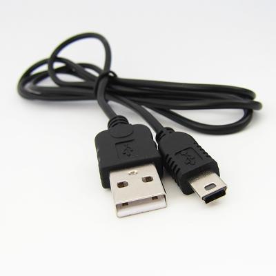 China Custom Mini Camera Cable 5P Usb 2.0 Male To 5P Mini Usb Charger Cable for sale