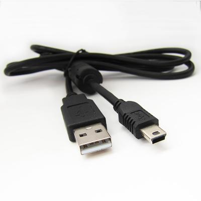 China Custom Camera Mini Usb 2.0 Cable Custom Awm 2725 5P 5P Data Cable With Magnetic Ring for sale