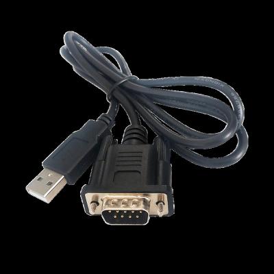 China Custom Black COMPUTER 1.8M 6FT VGA DB 9 Pin Male Rs 232 To Usb Cable Usb Rs232 Serial Cable Rs232 for sale