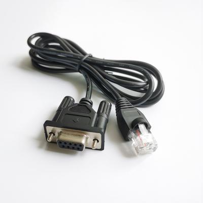 China Computer OEM Connector Custom Wholesale Wire Durable PVC Cable RS232 DB9 AV Cable RS232 Female for sale