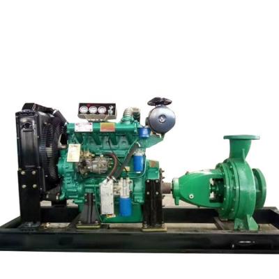 China High efficiency IS 6 inch 8 inch 10 inch diesel engine irrigation pump agricultural water pumping machine for farm irrigation for sale