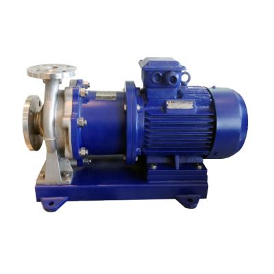 China Stainless steel magnetic transmission centrifugal pump anti-corrosion low noise anti-corrosion low noise sealless magnetic pump for sale