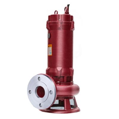 China Other 5 Kw 7.5 Kw 10 Electric Slurry Sewage Pump 10 Stirred Submersible Sewage Pump With Cutter for sale