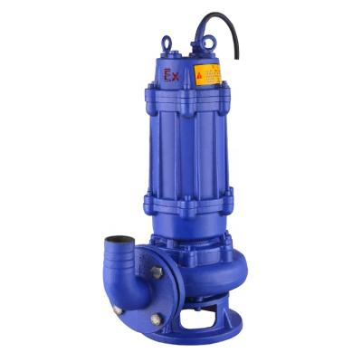 China Developing World Water Solutions WQ Series Mine Sewage Pump With Explosion Proof Motor 8 Inch 11 Inch 15 Inch Large Diameter Submersible Sewage Pump for sale