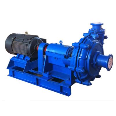 China Other High Chrome Alloy Horizontal Slurry Pump Industrial Corrosion Resistant Wastewater Treatment Slurry Pump for sale