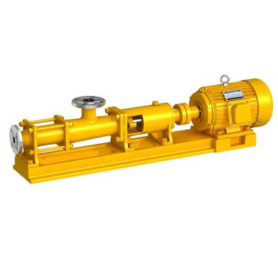 China Low Noise High Quality High Viscosity Convey Type Screw Pump Stator High Efficiency Stainless Steel Screw Pump G Rotor for sale