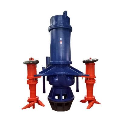 China Portable Industrial Sand Suction Pump Anti-abrasive Sand and Gravel Dredging Electric Submersible Mortar Suction Pump for sale