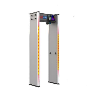 China AI-2022 Quick Response Walk Through Body Temperature Detector Body Temperature Security Door for sale