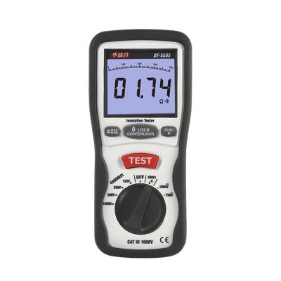 China DT-5505 New Handheld Electricity Insulation Compact Digital Resistance Measuring Instrument for sale