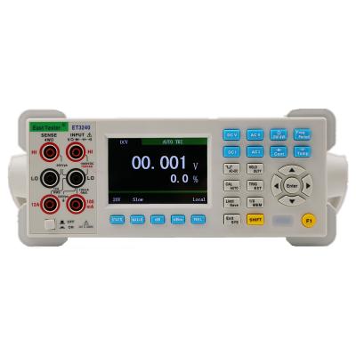 China ET3240 Examining True RMS AC Voltage and Current AC Measurement Desktop Digital Multimeter for sale