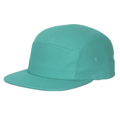 China COMMON Custom high quality 5 panel cotton twill soft platypus brim printed logo running hat Camping hat for sale