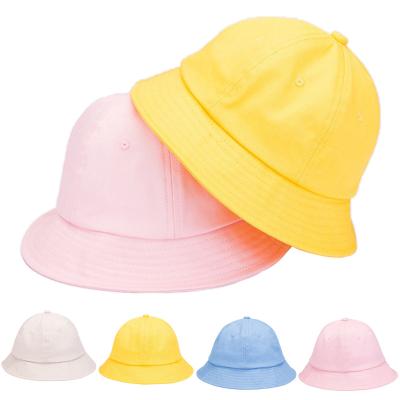 China Casual Customized children's cotton small yellow hat domed children Fisherman hat wholesale for sale