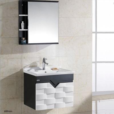 China Hotel Bathroom Cabinet Set Wash Basin Cabinet Modern Home Bathroom Cabinet for sale