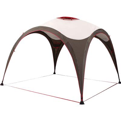 China Outdoor waterproof beach camping park outdoor waterproof vestibule pavilion tent family ventilation tent white tent for sale