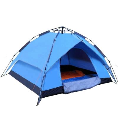 China Wholesale Fancy Double Layer Outdoor Portable Waterproof Automatic Folding Camping Tent for sale