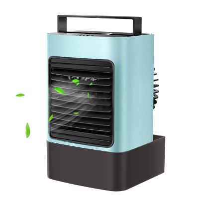 China 2021 Air Cooler Small Table Air Conditioner Portable High Quality Fan Fast Cooler Air Purifier Air Purifier Water Jet Cooler Fan for sale